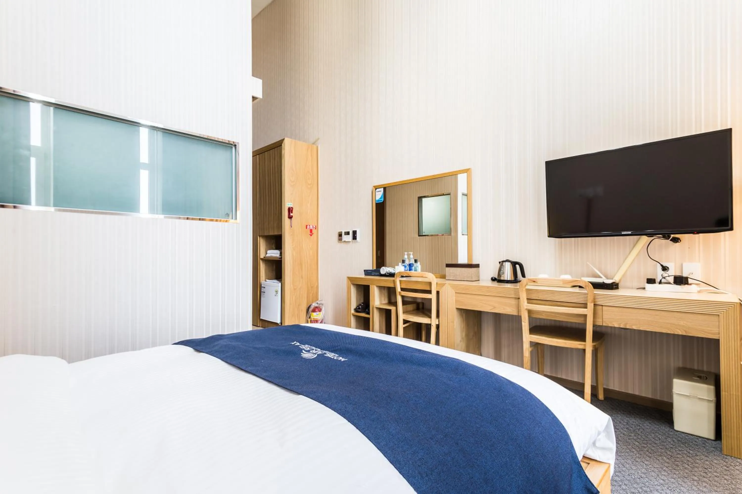 Bed in Incheon Aiport Airrelax hotel