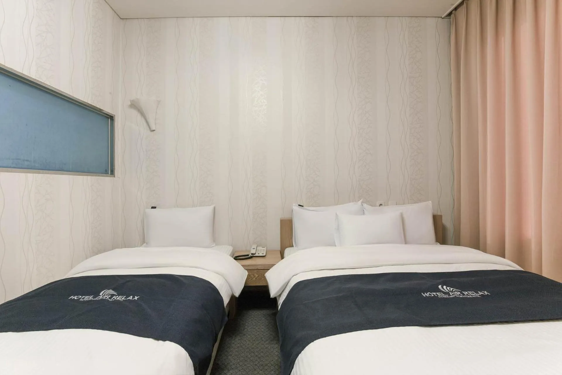 Bed in Incheon Aiport Airrelax hotel