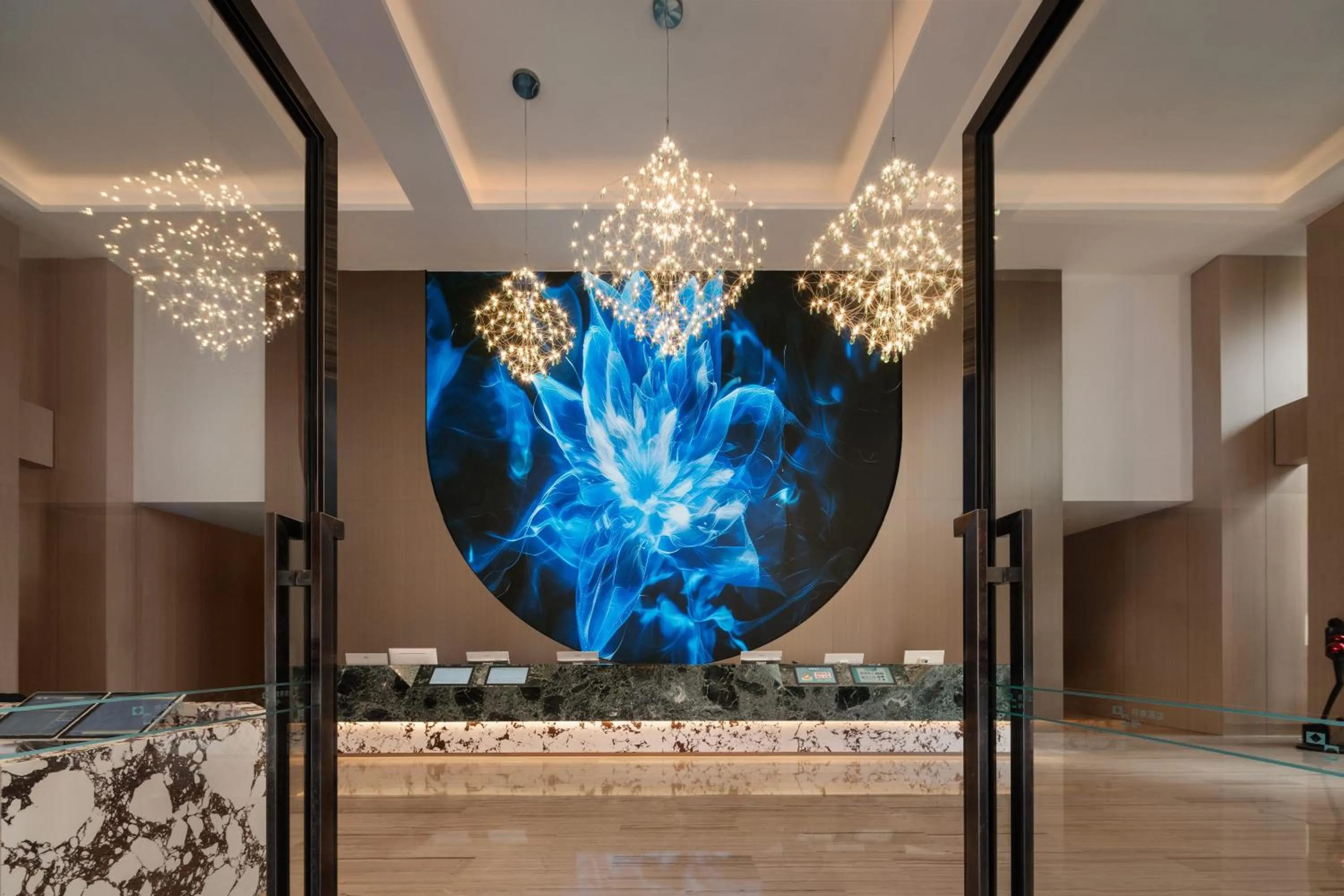 Lobby or reception in Zhuhai Palm Spring Hotel