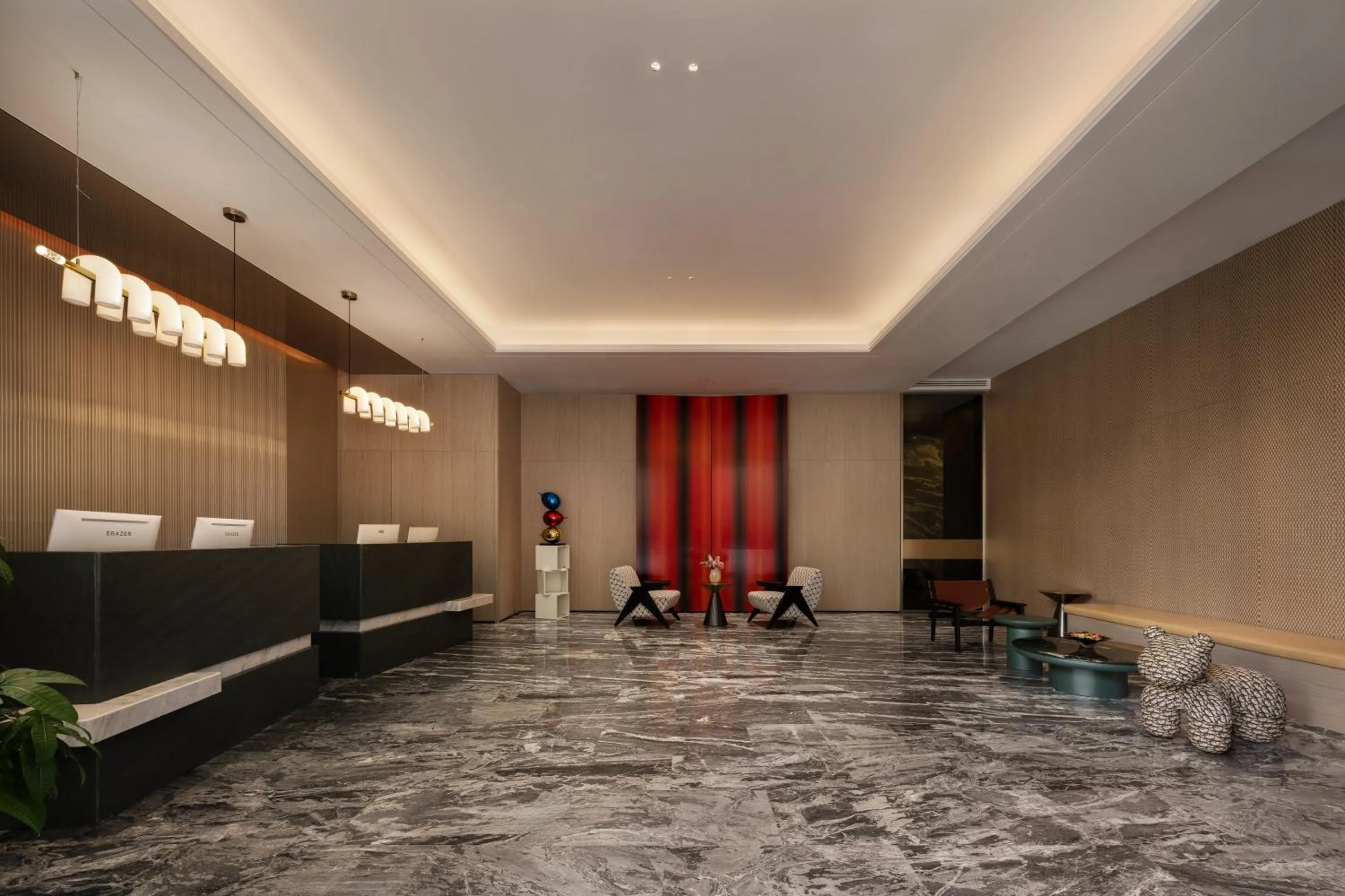 Lobby or reception in Zhuhai Palm Spring Hotel