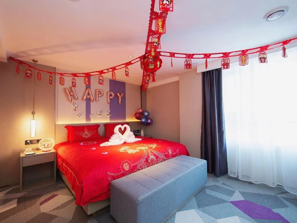 Bed in Lavande Hotel Changchun New District North Lake Longxiang Plaza