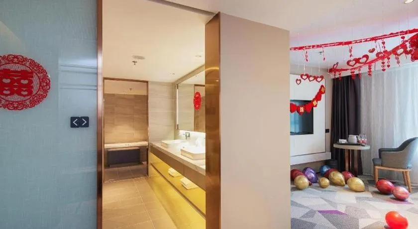 Bed in Lavande Hotel Changchun New District North Lake Longxiang Plaza