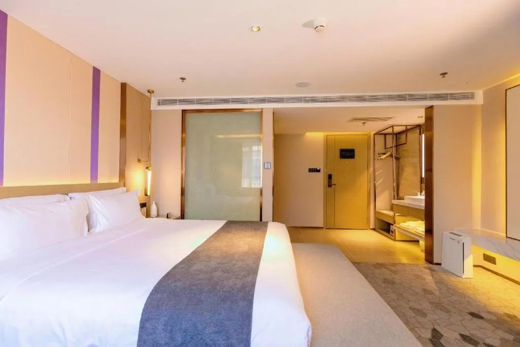 Bed in Lavande Hotel Changchun New District North Lake Longxiang Plaza