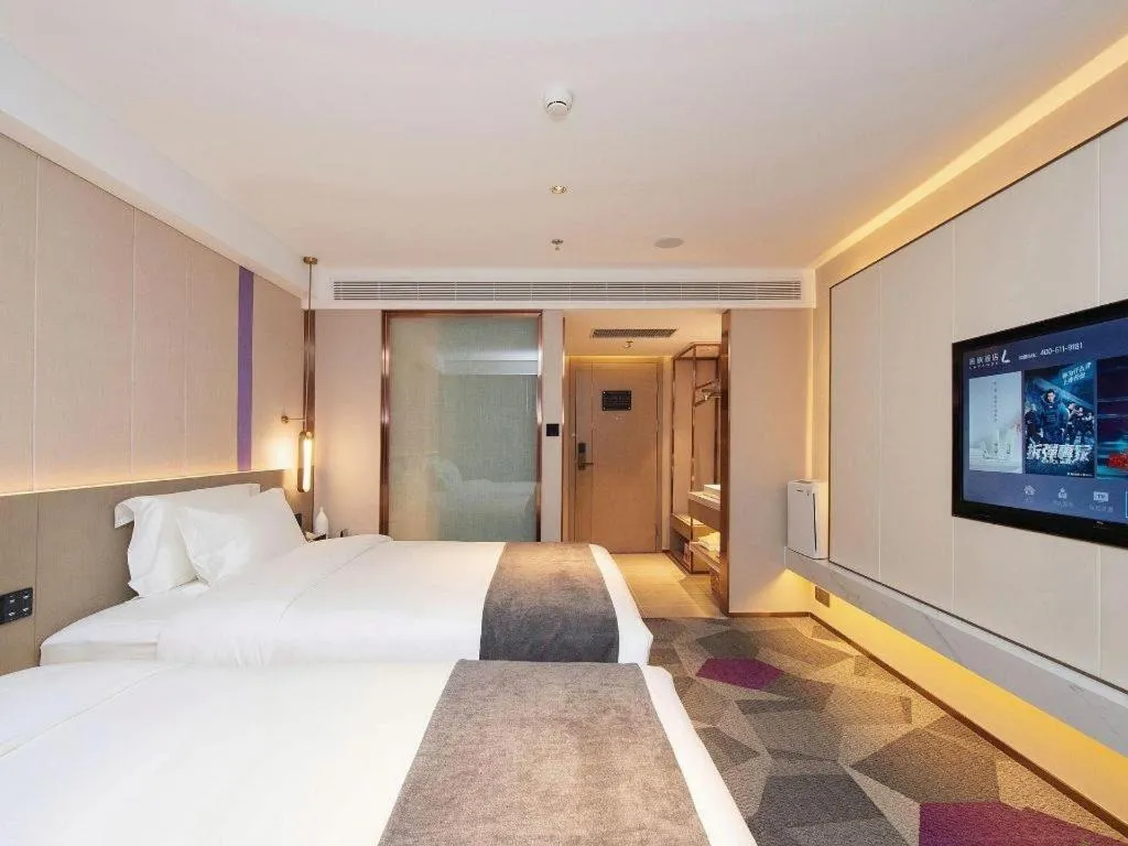 Bed in Lavande Hotel Changchun New District North Lake Longxiang Plaza