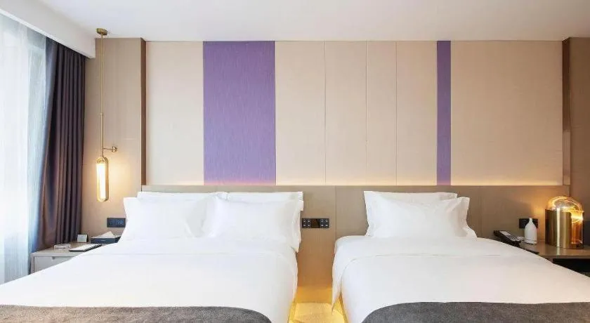 Bed in Lavande Hotel Changchun New District North Lake Longxiang Plaza