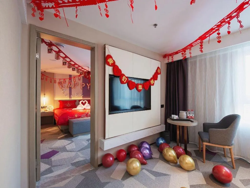 Bed in Lavande Hotel Changchun New District North Lake Longxiang Plaza