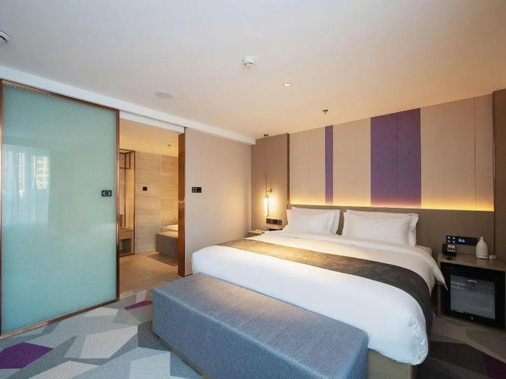 Bed in Lavande Hotel Changchun New District North Lake Longxiang Plaza
