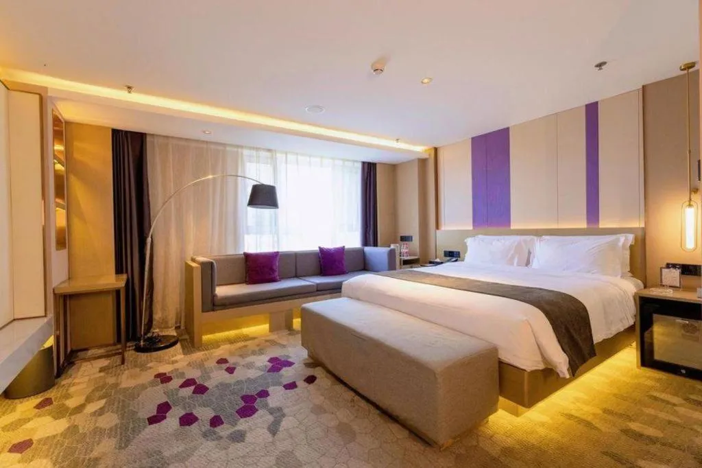 Bed in Lavande Hotel Changchun New District North Lake Longxiang Plaza