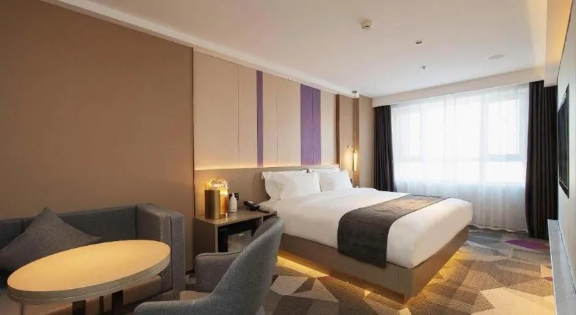 Bed in Lavande Hotel Changchun New District North Lake Longxiang Plaza