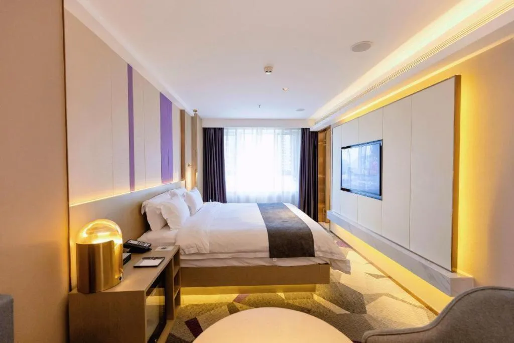 Bed in Lavande Hotel Changchun New District North Lake Longxiang Plaza