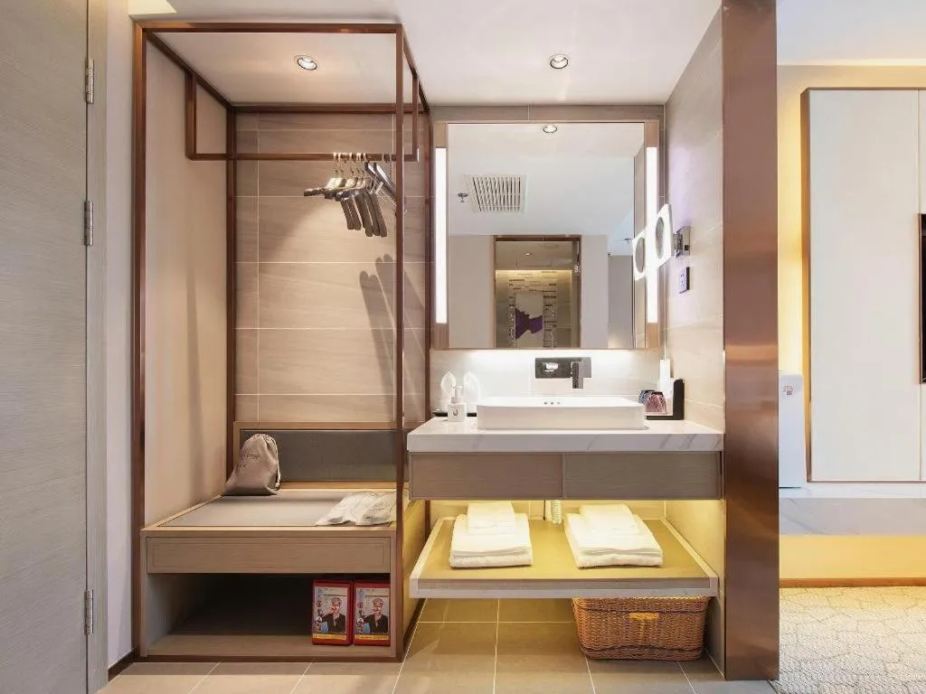 Bed in Lavande Hotel Changchun New District North Lake Longxiang Plaza