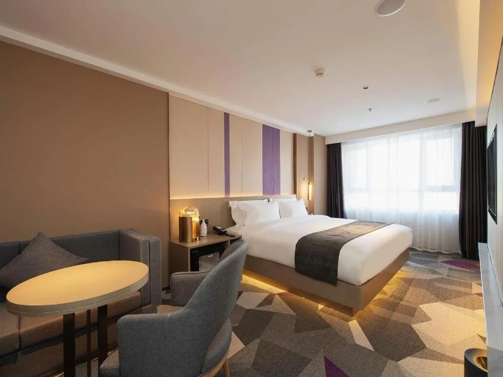 Bed in Lavande Hotel Changchun New District North Lake Longxiang Plaza