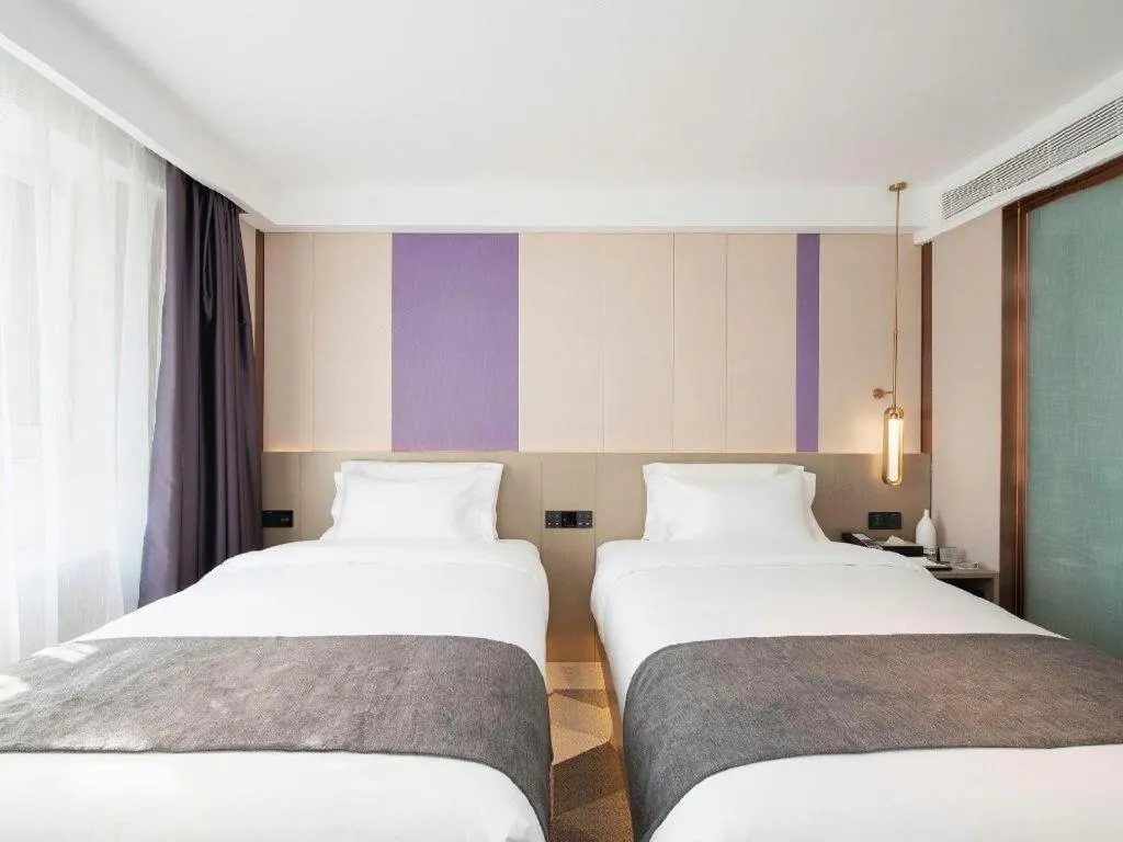 Bed in Lavande Hotel Changchun New District North Lake Longxiang Plaza