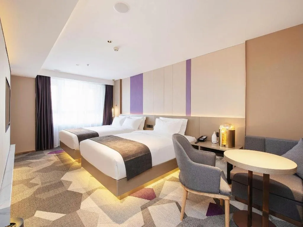 Bed in Lavande Hotel Changchun New District North Lake Longxiang Plaza