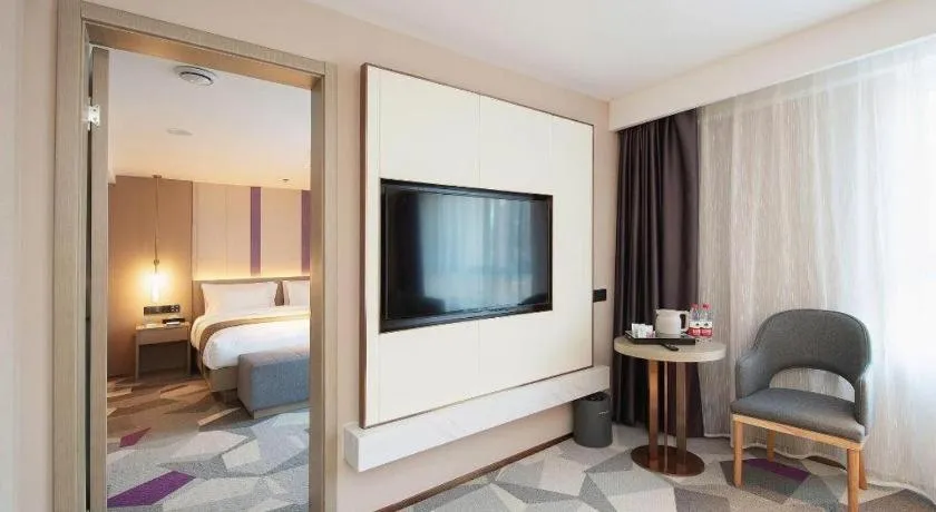 Bed in Lavande Hotel Changchun New District North Lake Longxiang Plaza