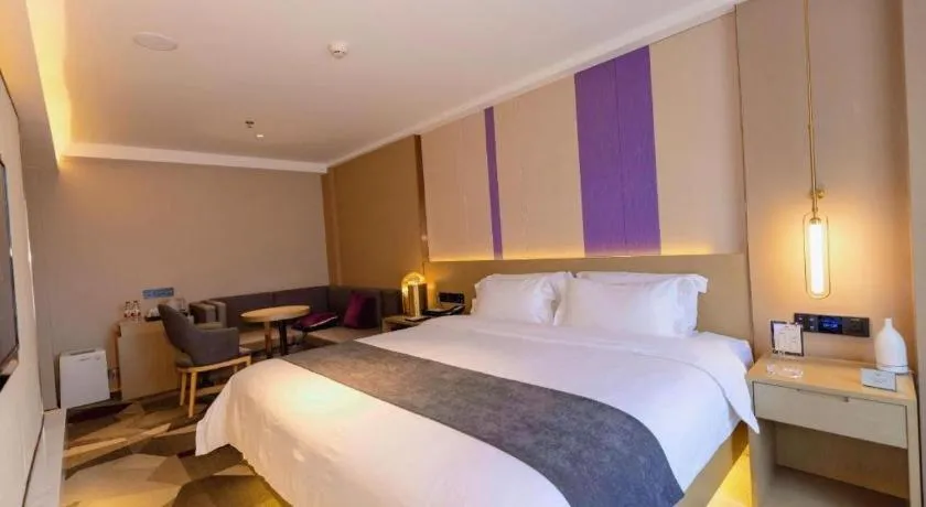 Bed in Lavande Hotel Changchun New District North Lake Longxiang Plaza
