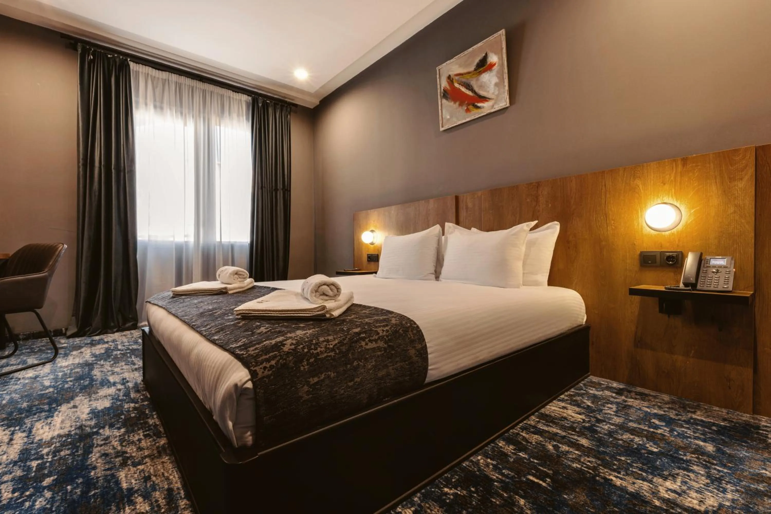 Bedroom, Bed in Hotel Splendid Tbilisi