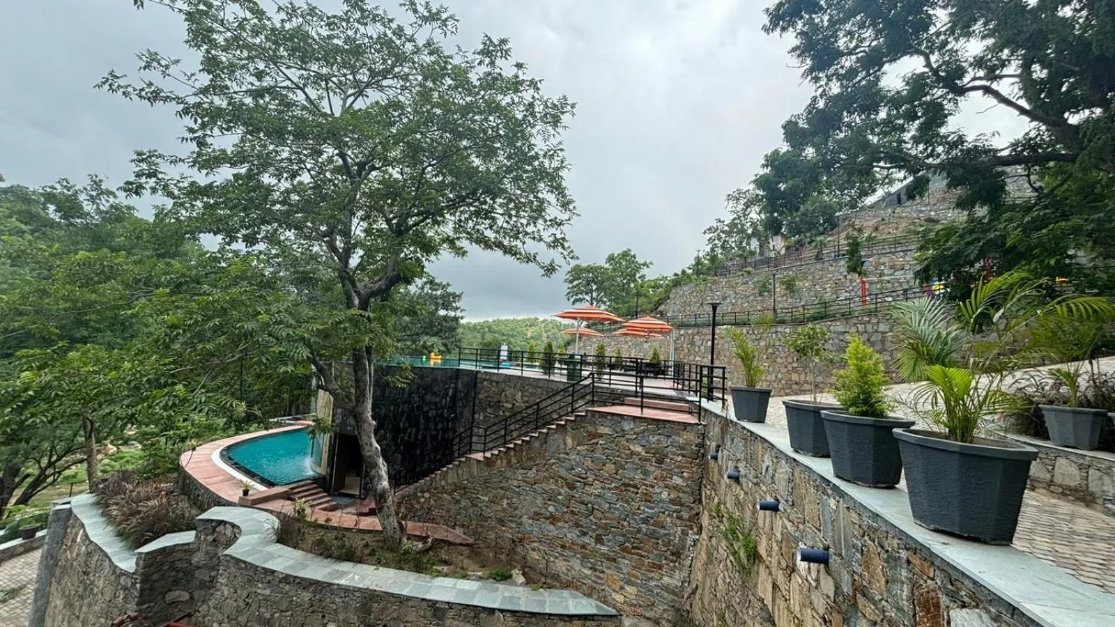 Spring in Kananwas Resort, Kumbhalgarh