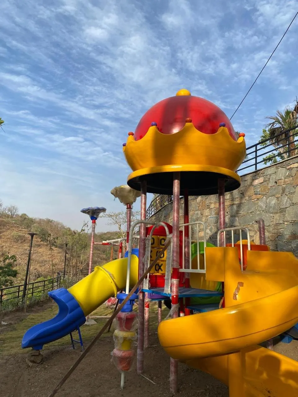 Children play ground in Kananwas Resort, Kumbhalgarh