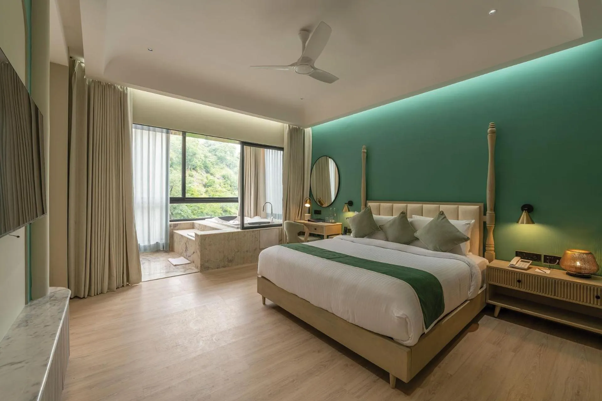 Photo of the whole room, Bed in Kananwas Resort, Kumbhalgarh