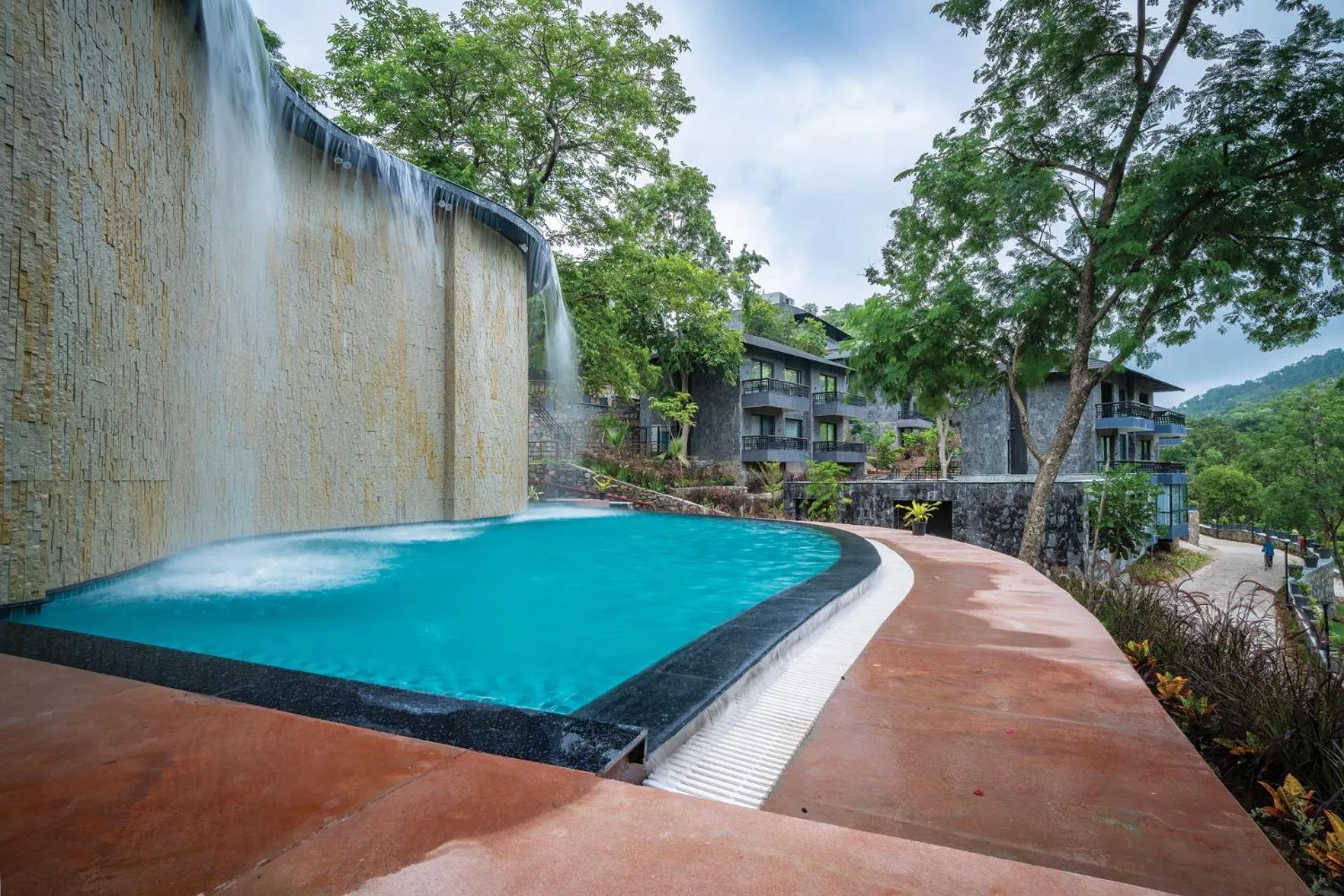 Mountain view in Kananwas Resort, Kumbhalgarh