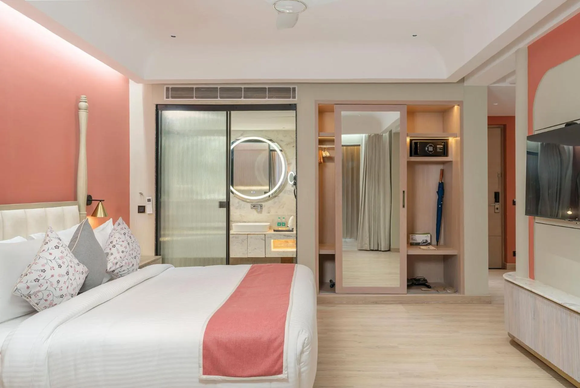 Bedroom, Bed in Kananwas Resort, Kumbhalgarh