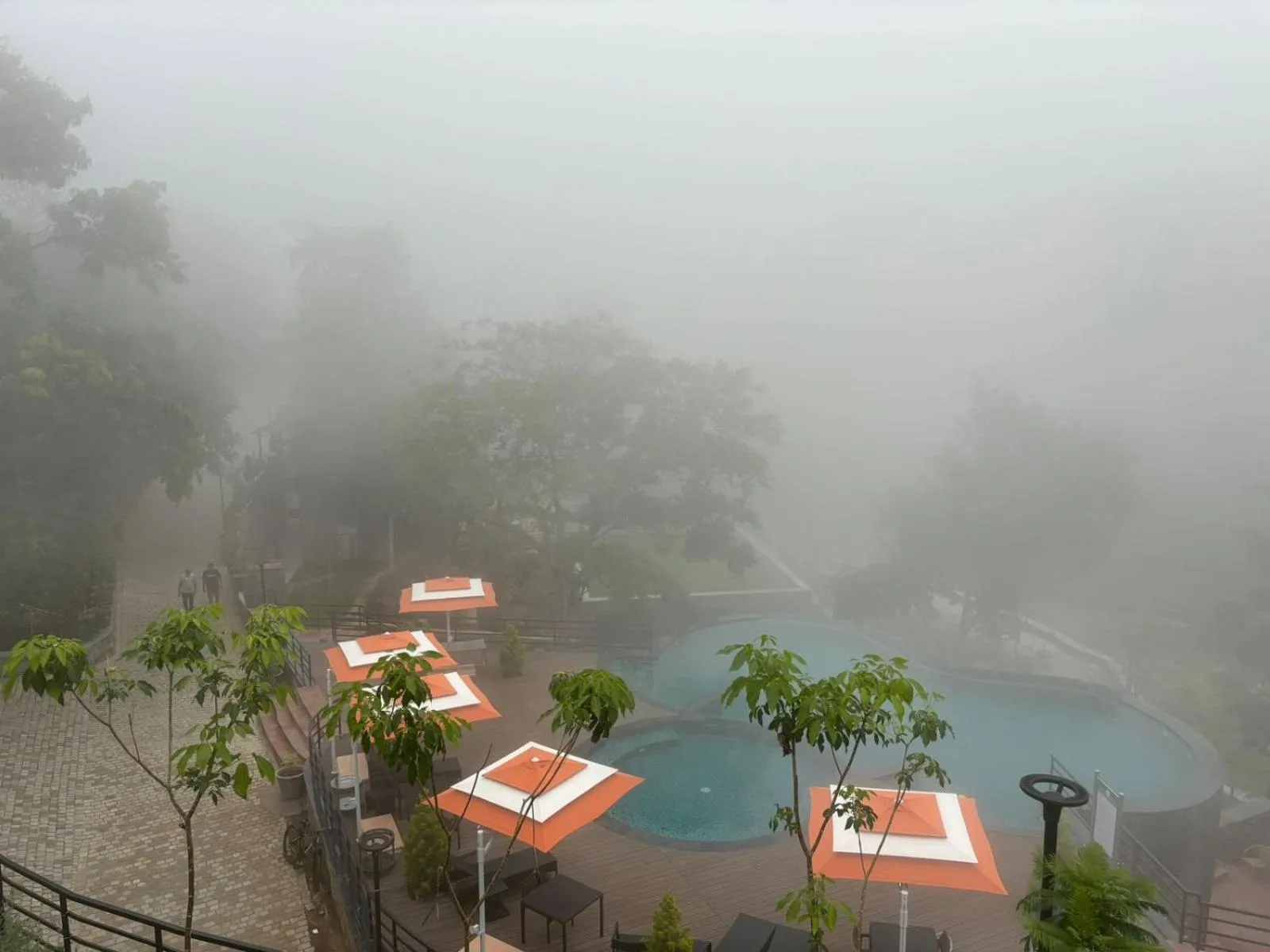 Swimming pool in Kananwas Resort, Kumbhalgarh