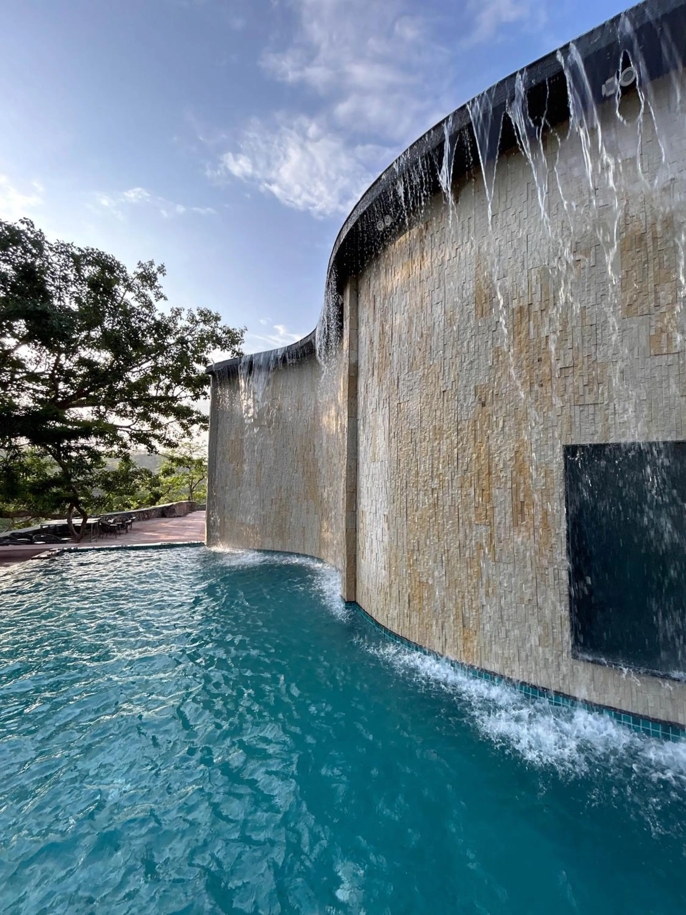 Pool view in Kananwas Resort, Kumbhalgarh
