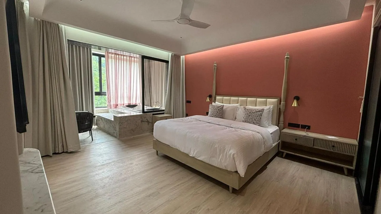 Bed in Kananwas Resort, Kumbhalgarh