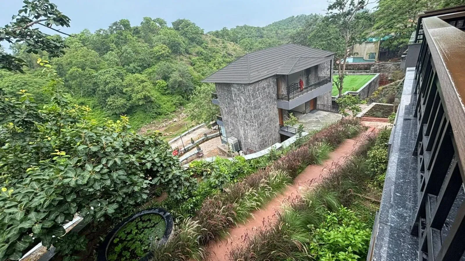 Natural landscape in Kananwas Resort, Kumbhalgarh