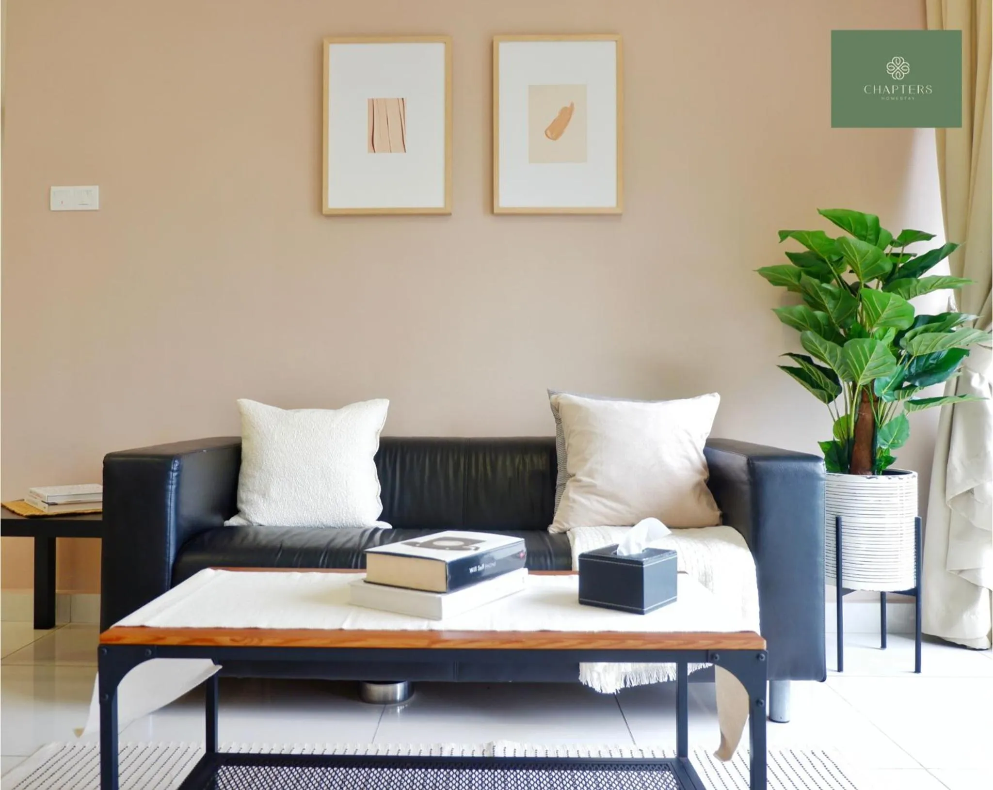 Living room in Mosaic Southkey Johor Bahru