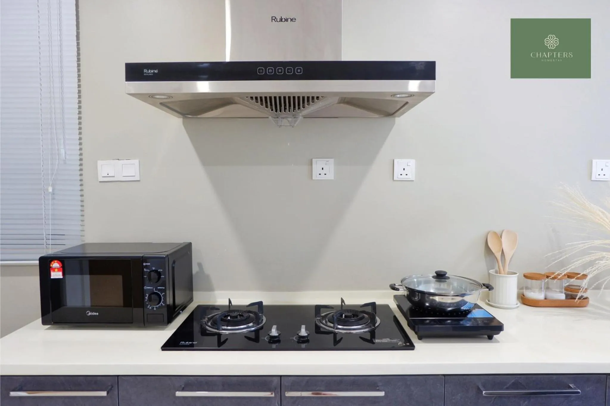 Kitchen or kitchenette in Mosaic Southkey Johor Bahru