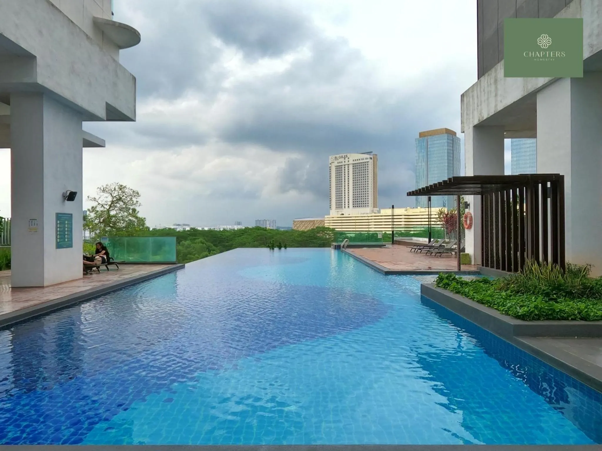 Pool view in Mosaic Southkey Johor Bahru