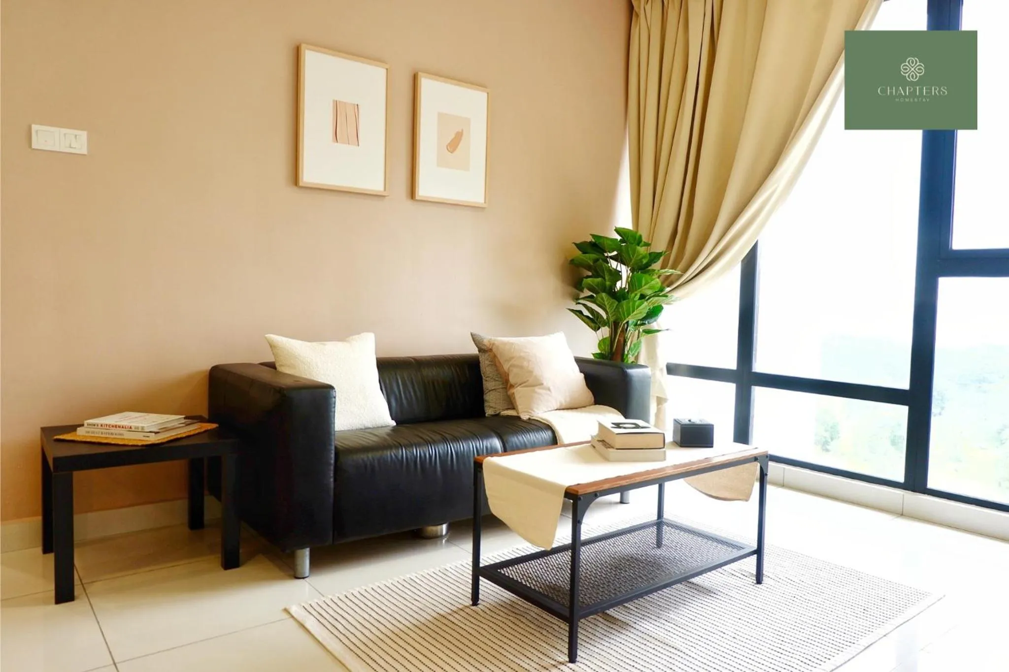 Living room in Mosaic Southkey Johor Bahru