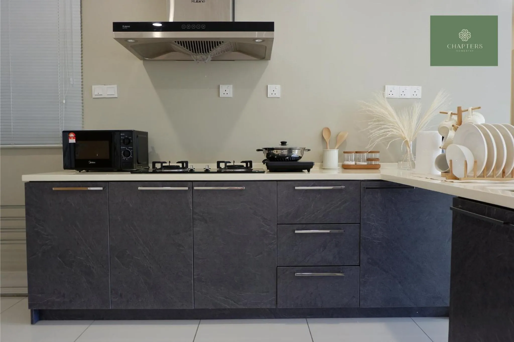 Kitchen or kitchenette in Mosaic Southkey Johor Bahru