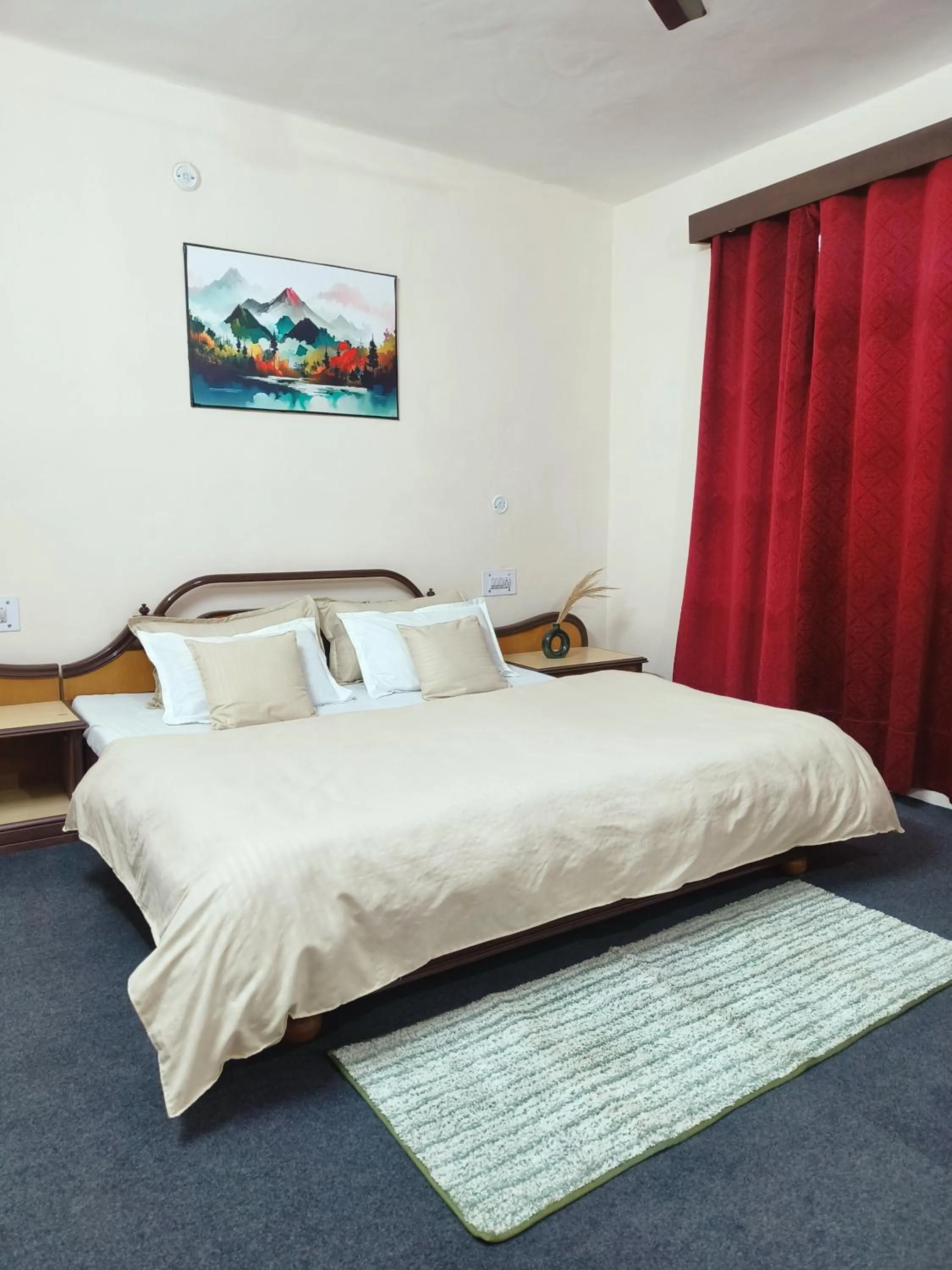Photo of the whole room, Bed in The Kailasha Homestay