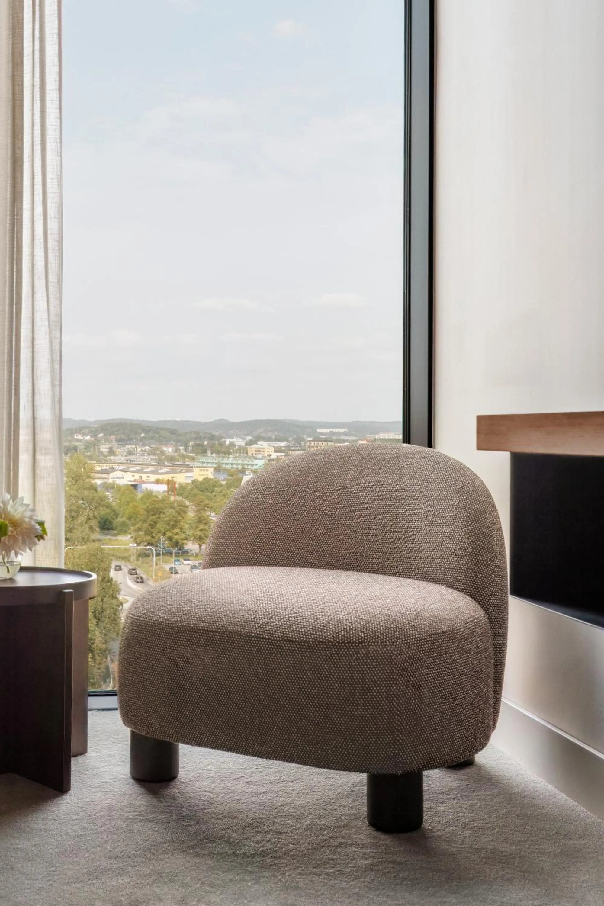 Seating area in Clarion Hotel Karlatornet
