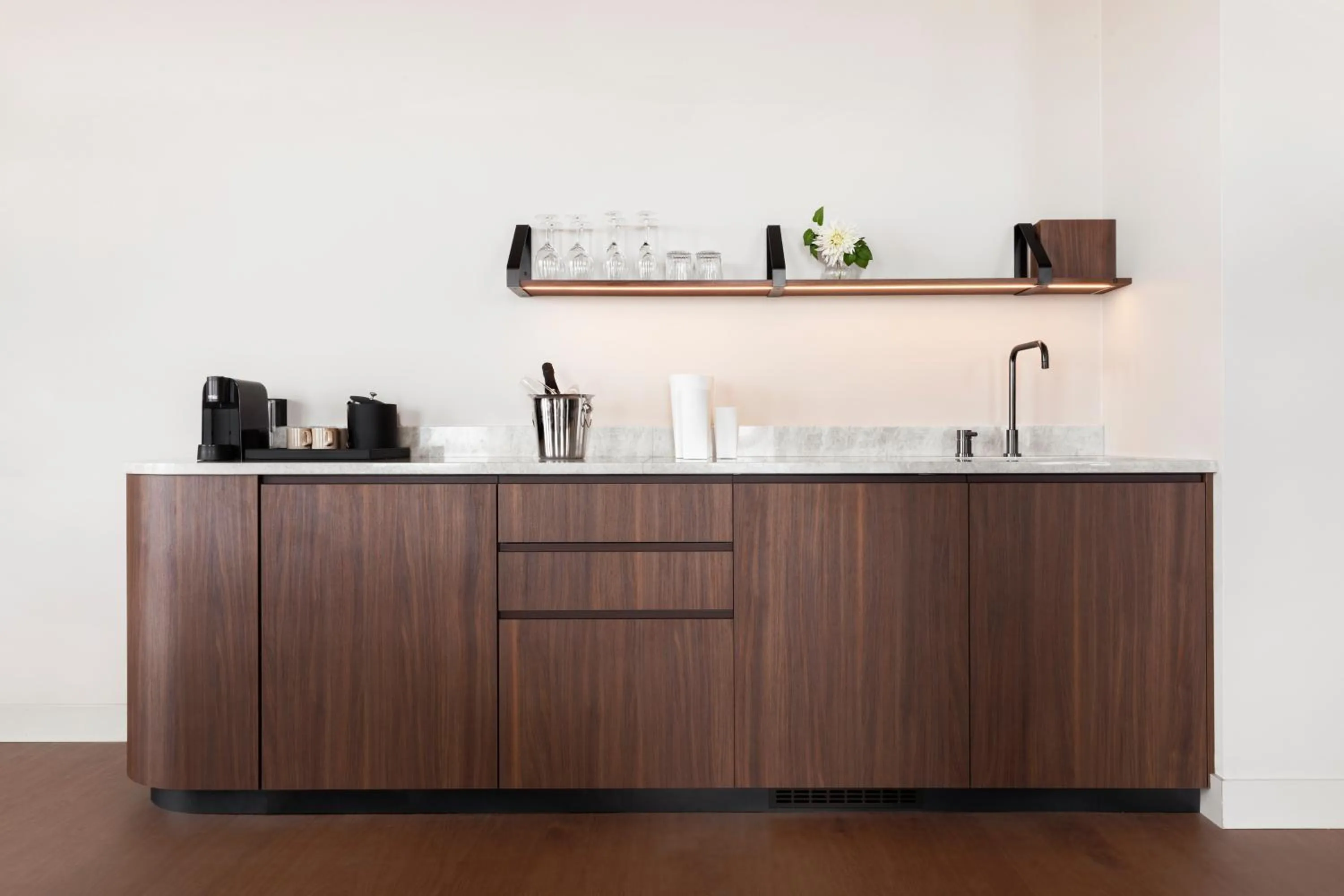 Kitchen or kitchenette in Clarion Hotel Karlatornet