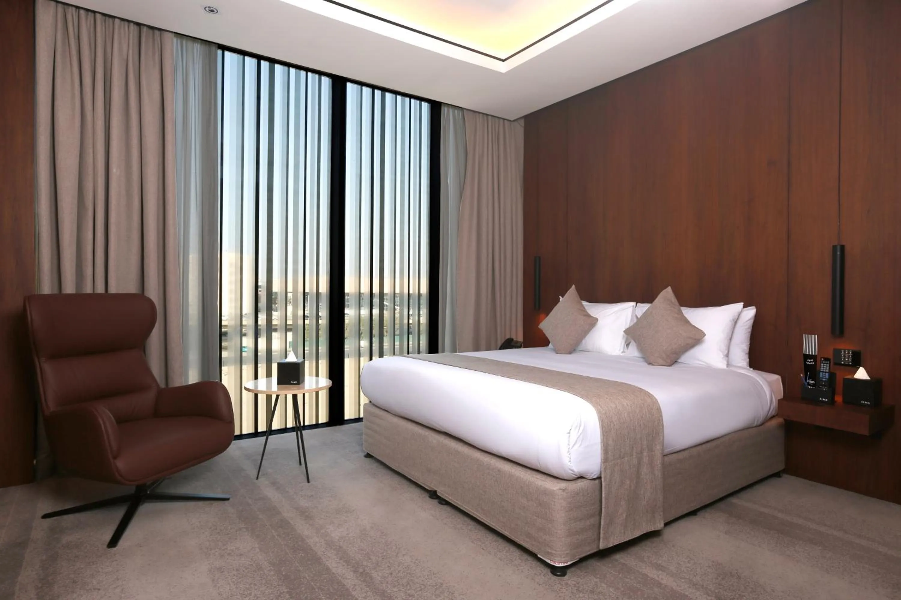 Bed in ALMA Hotel Riyadh