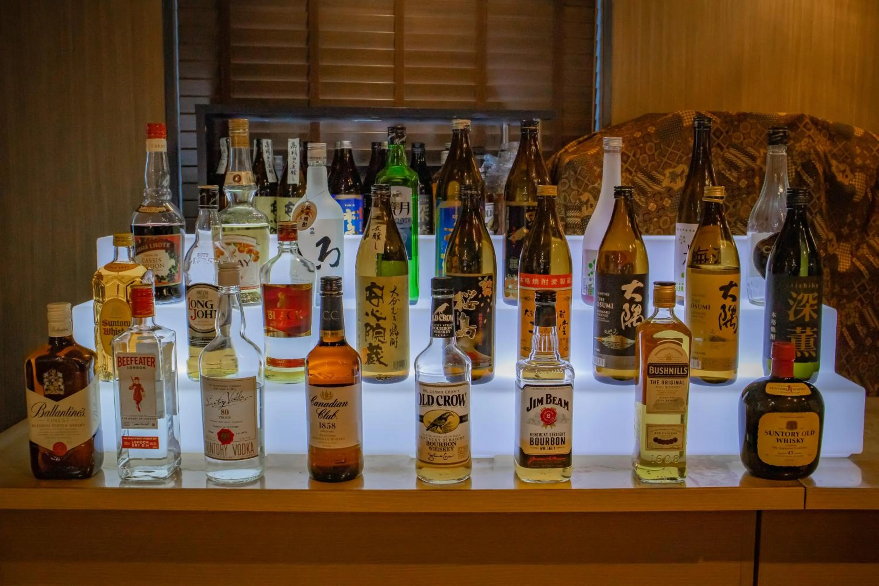 Drinks in Anshin oyado Tokyo Man Shinjuku