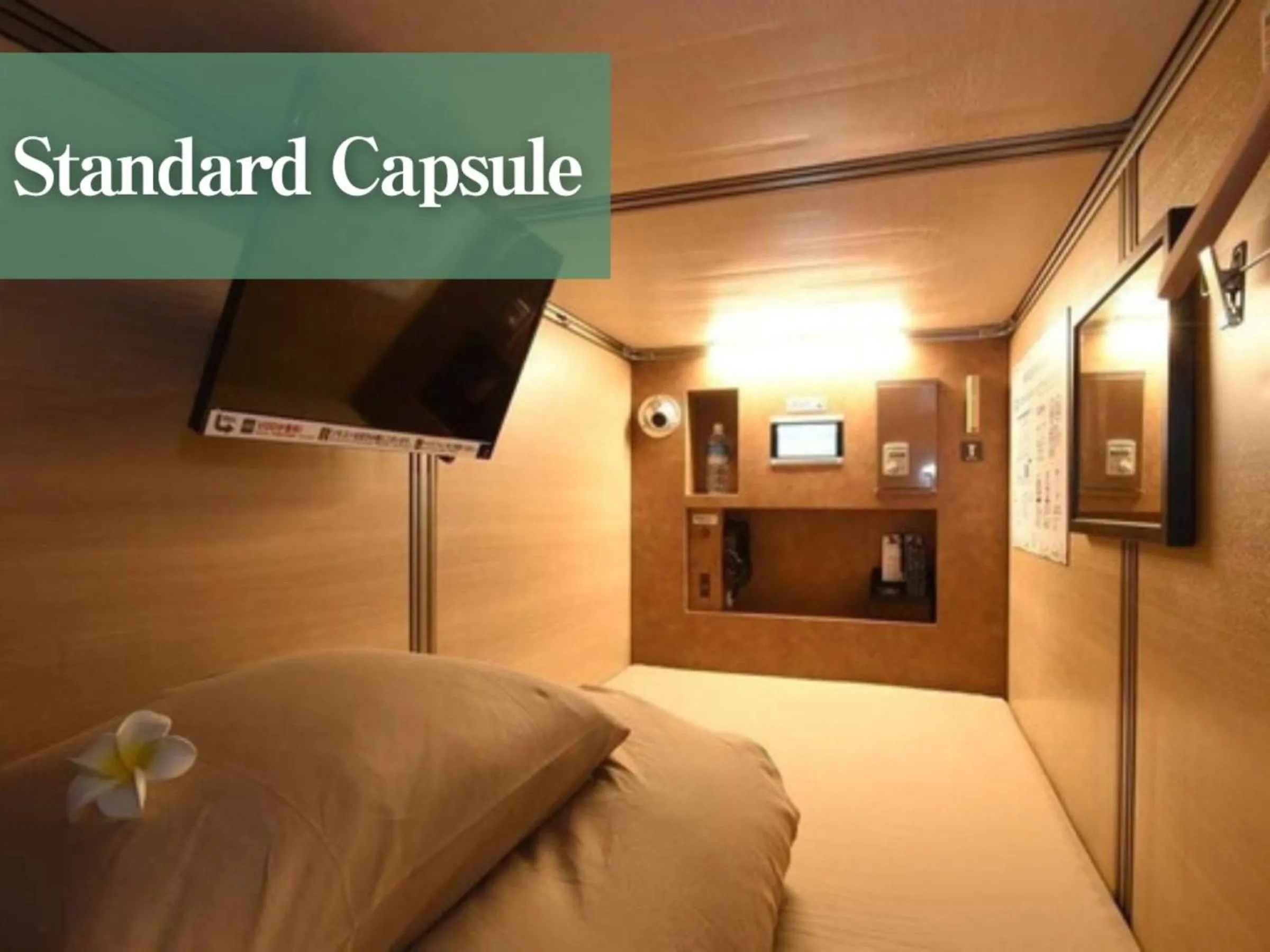 Bed in Anshin oyado Tokyo Man Shinjuku