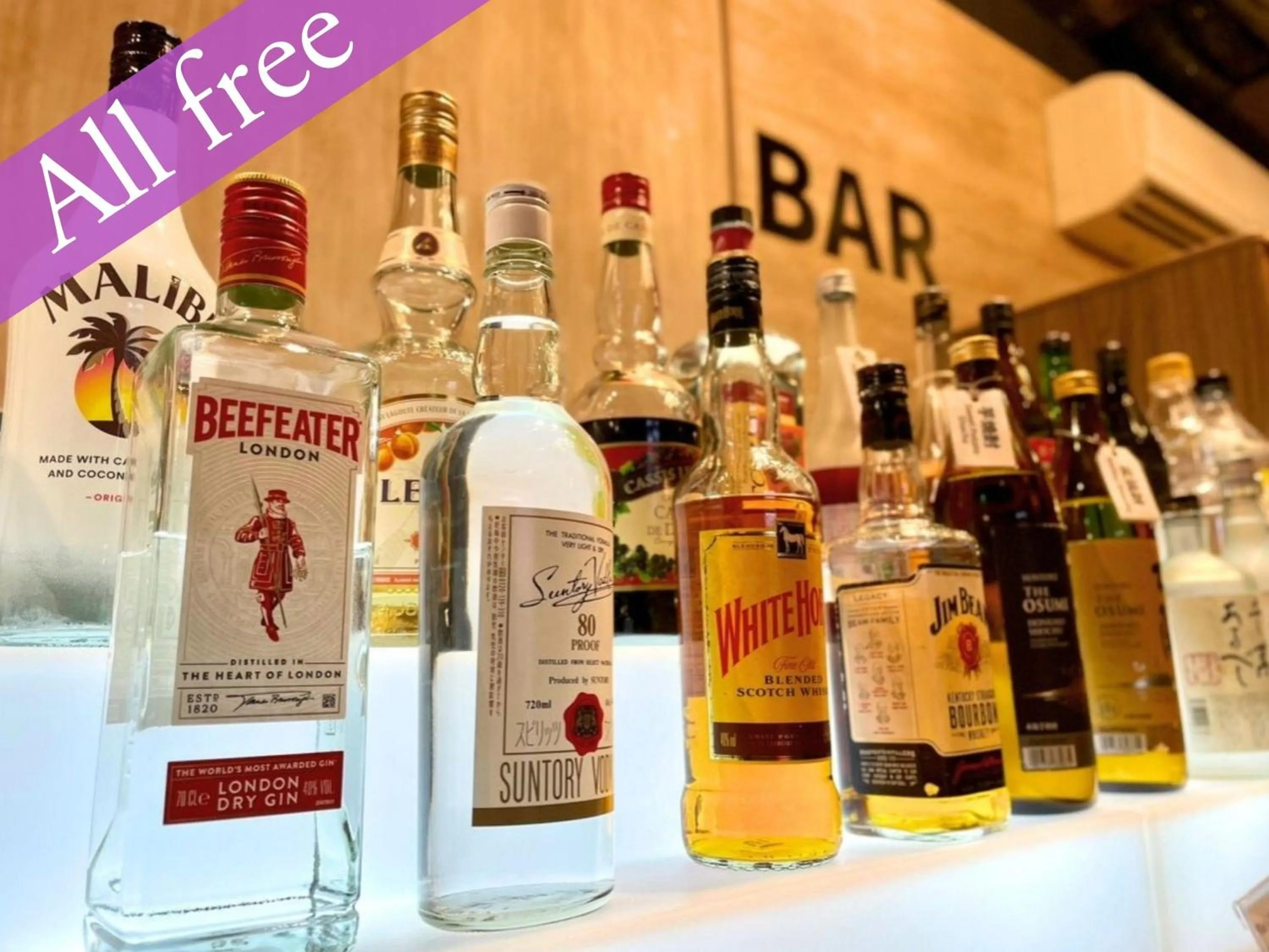 Food and drinks in Anshin oyado Tokyo Man Shinjuku