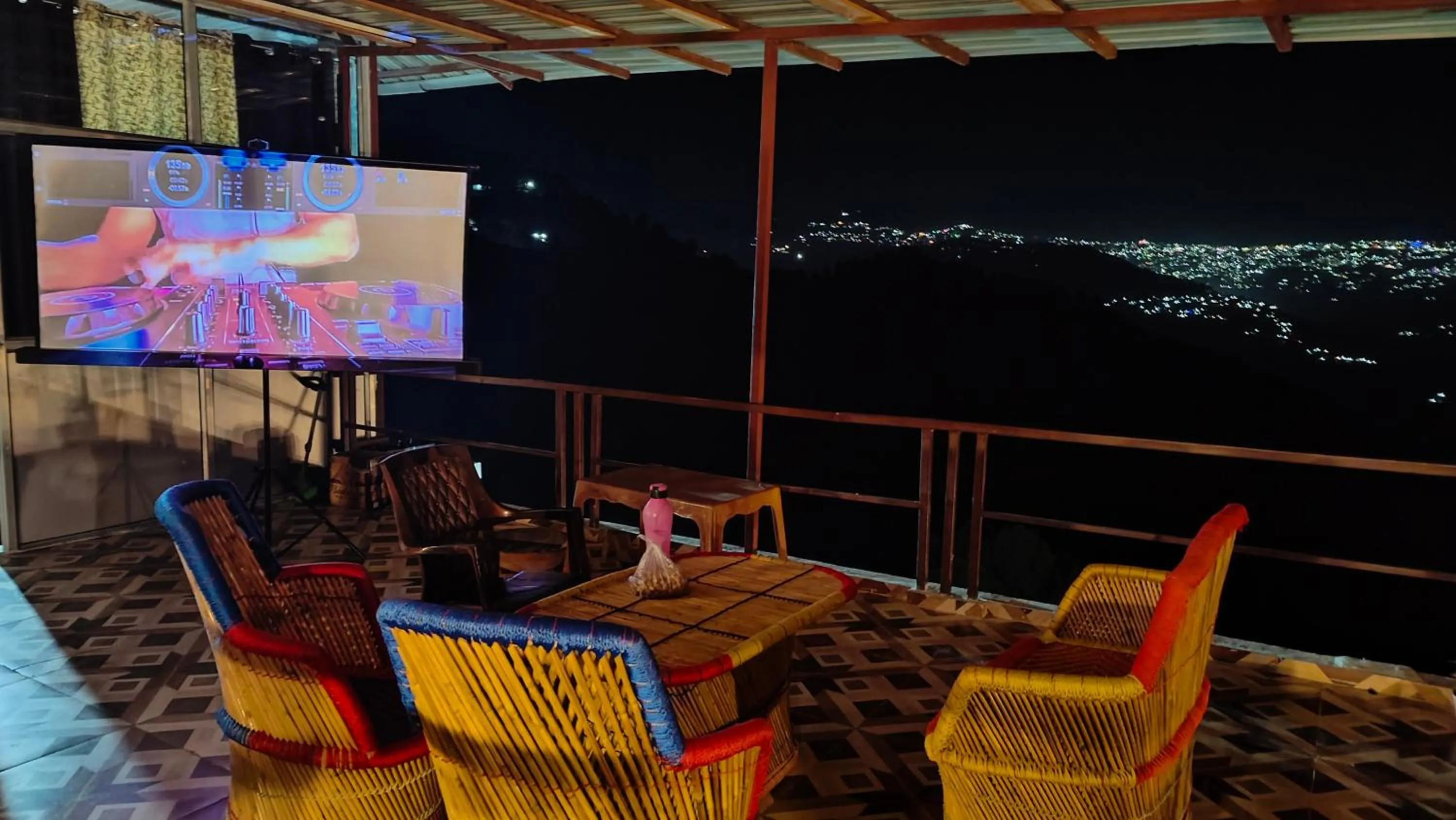TV and multimedia in Adaara Retreat - Pet Friendly Cottages, Almora