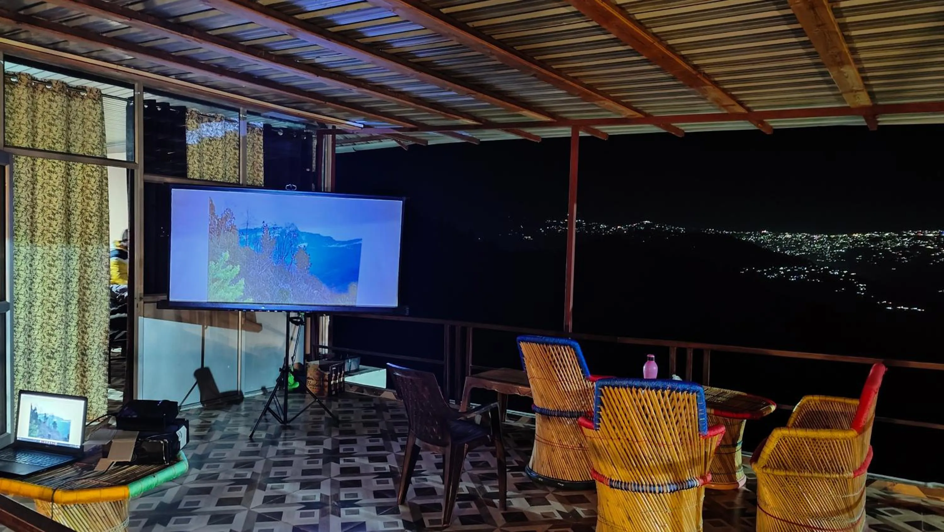 Evening entertainment in Adaara Retreat - Pet Friendly Cottages, Almora