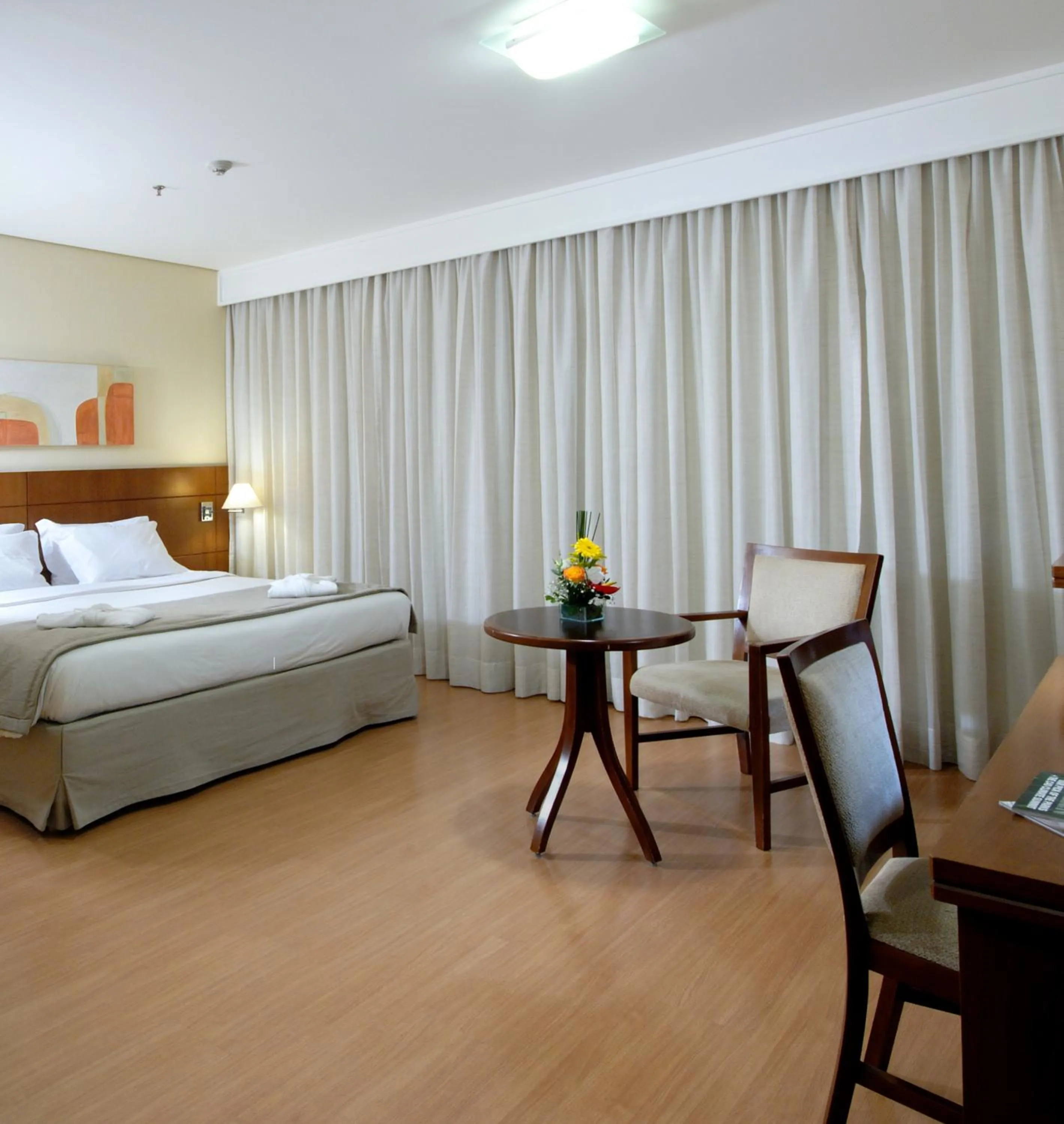 Photo of the whole room, Bed in Luz Plaza São Paulo