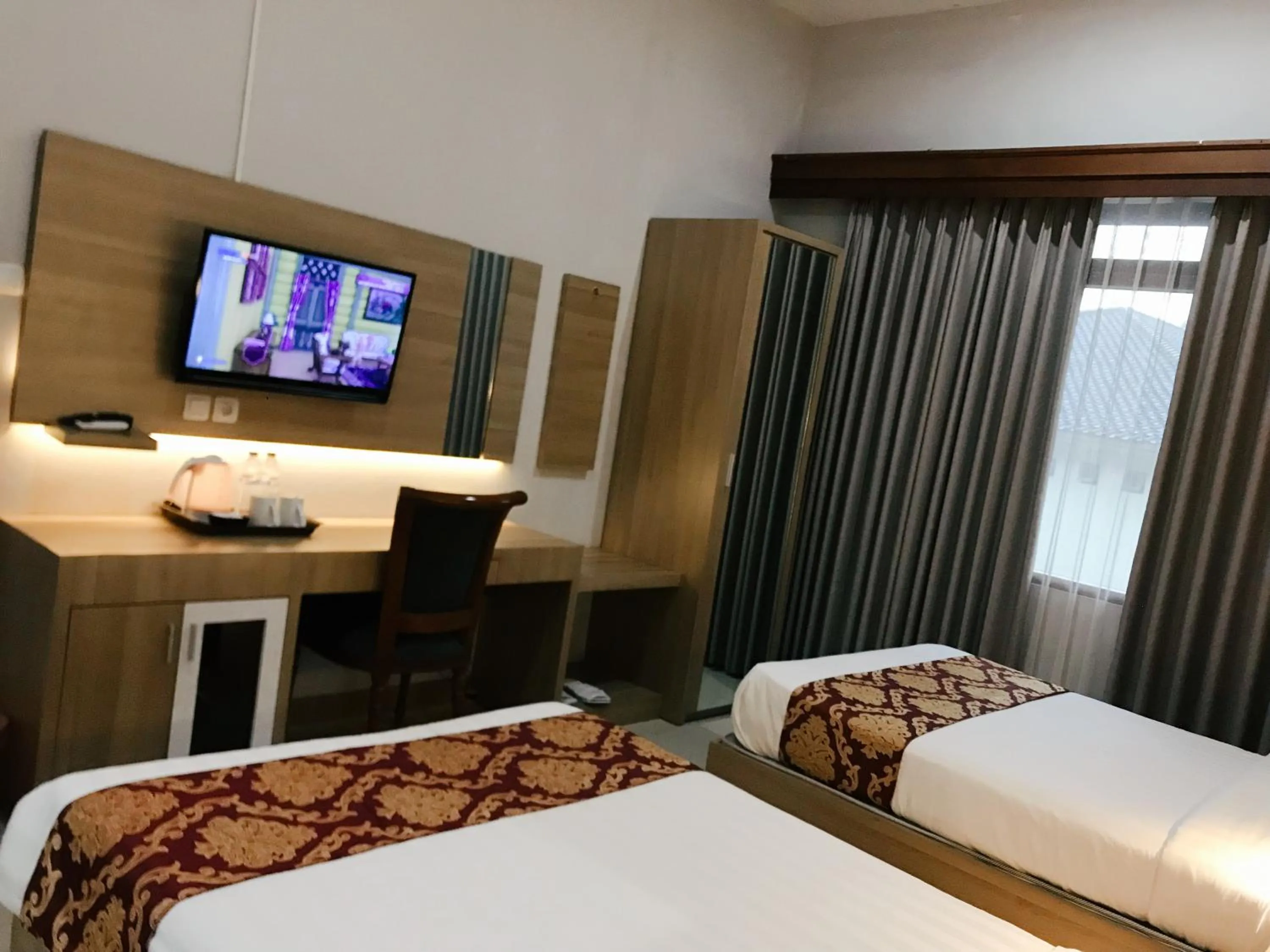 Bed in Votel De Bandungan Resort