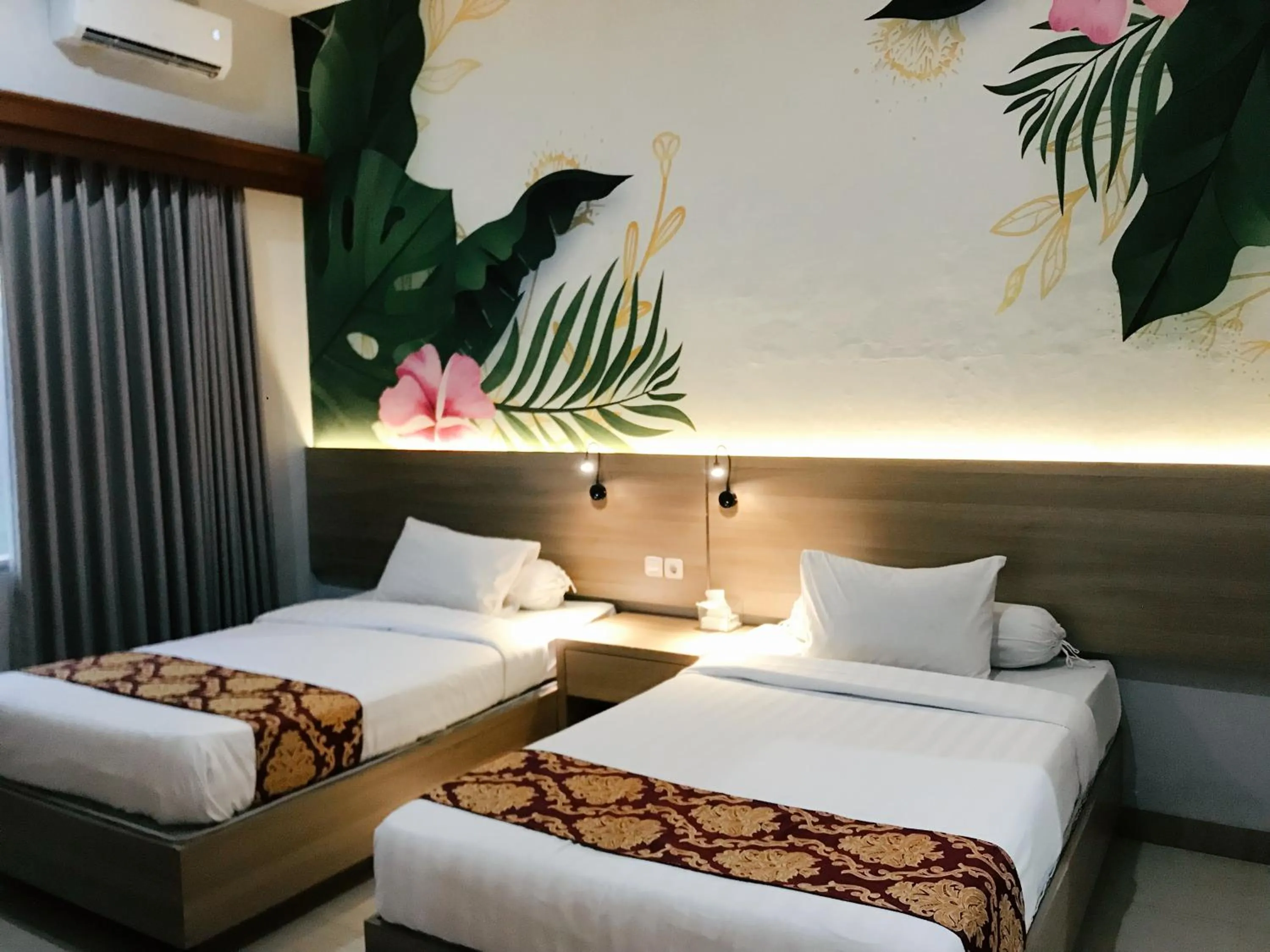 Bed in Votel De Bandungan Resort