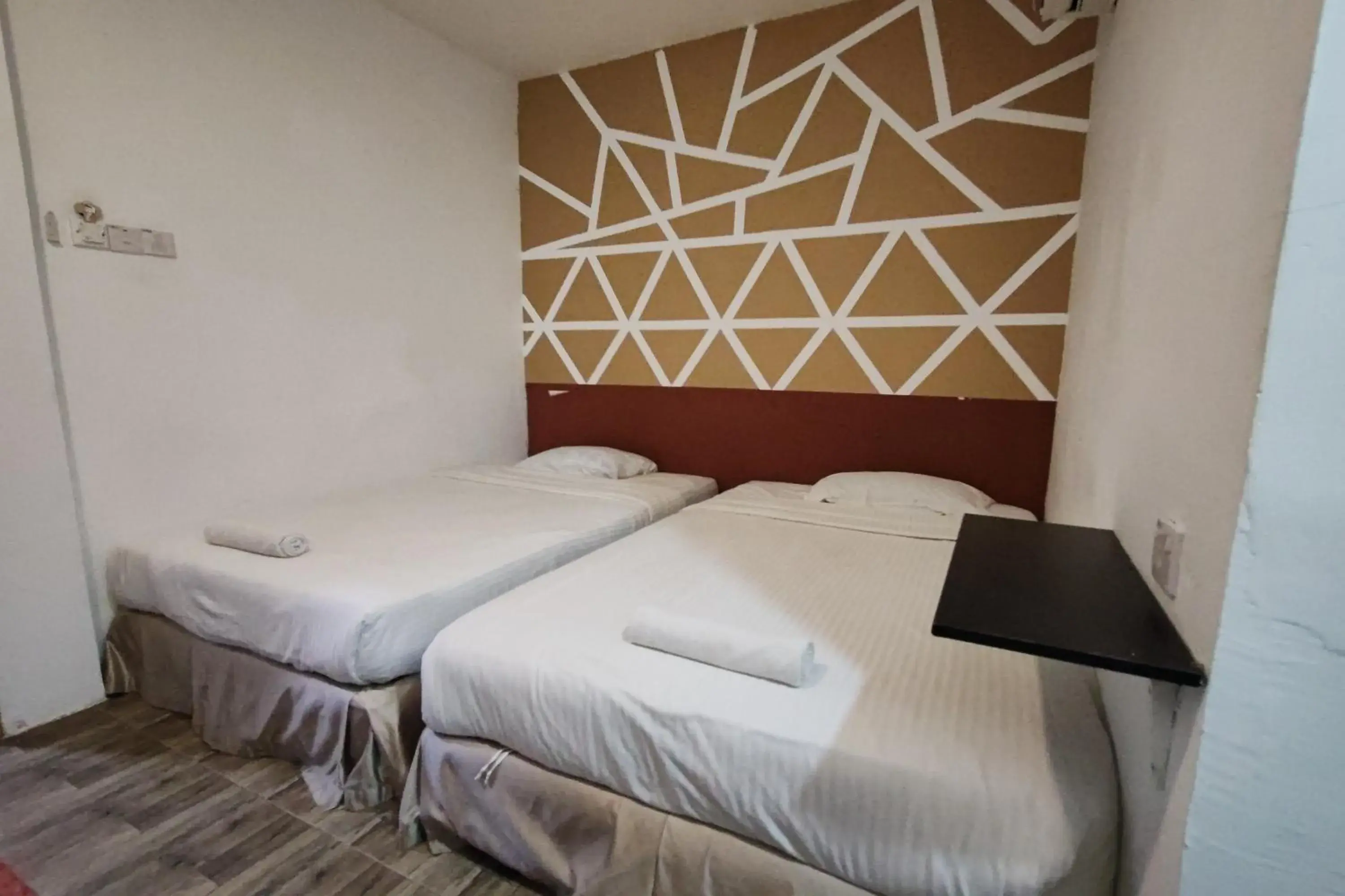 Standard Twin Room in Maleeq Hotel Meru Ipoh Standard Twin Room in Maleeq Hotel Meru Ipoh