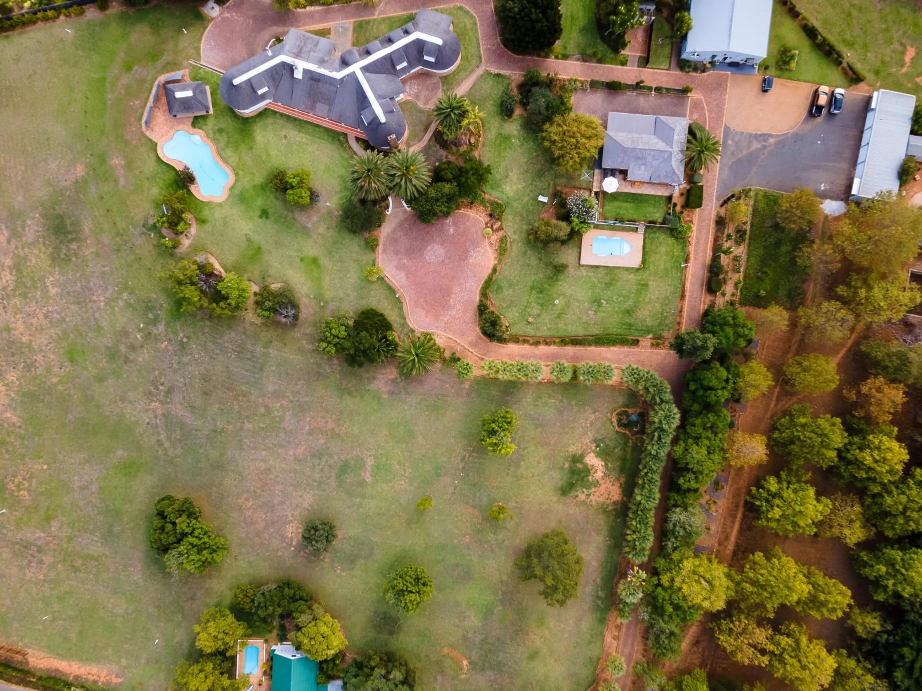 Bird's eye view in La Felicita Boutique Self Catering Villas