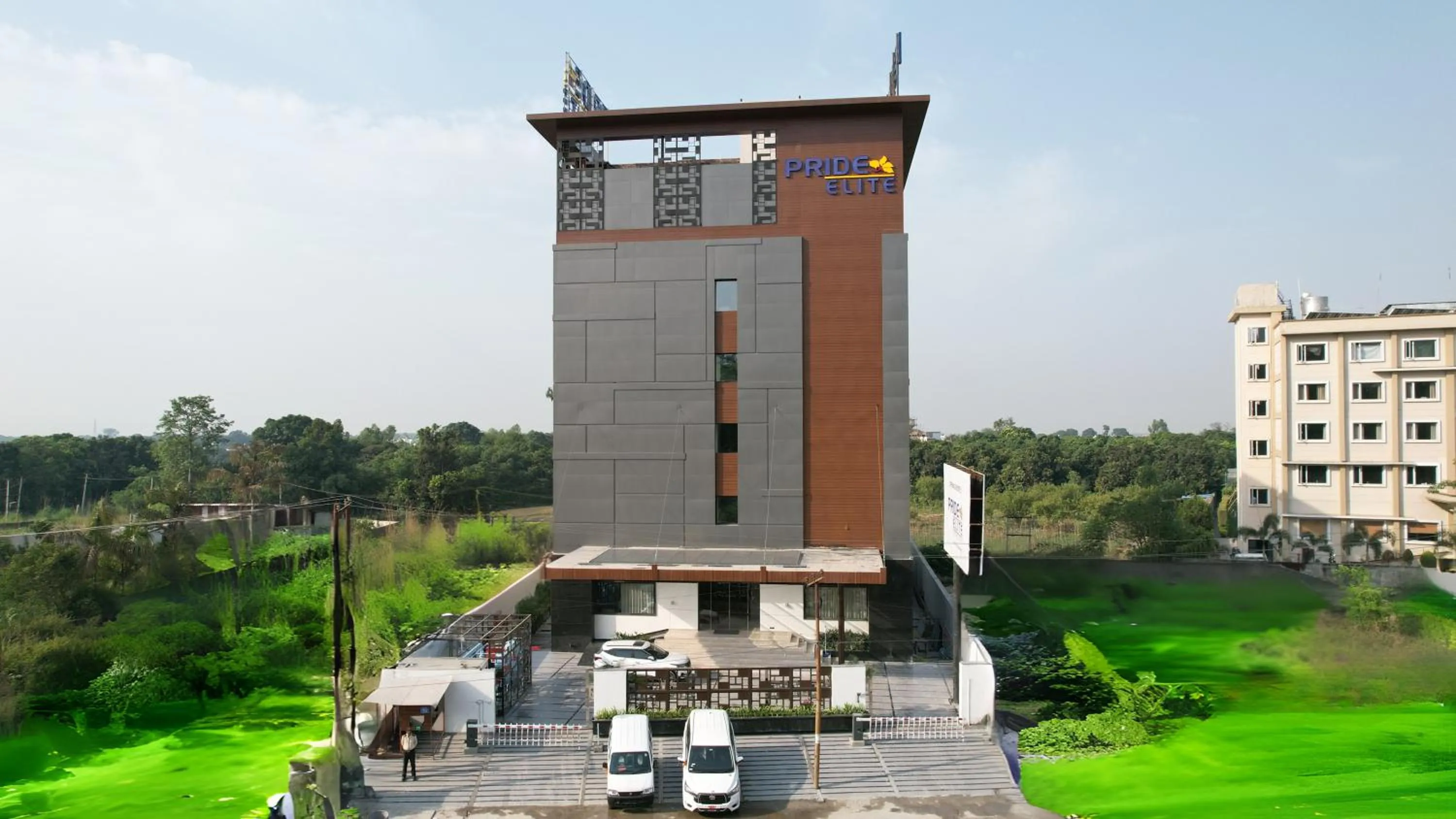 Facade/entrance in Pride Elite Haridwar